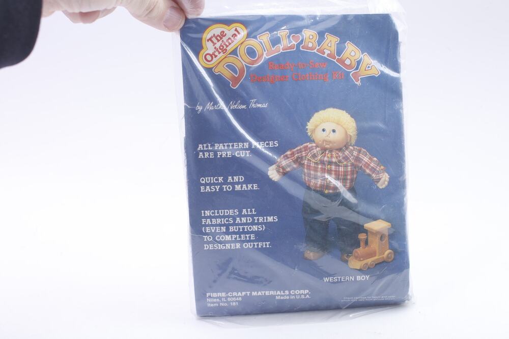 Doll Baby, Western Boy, Doll Clothing Kit, Fibre-Craft, Sewing, ~ 260128-WH 919